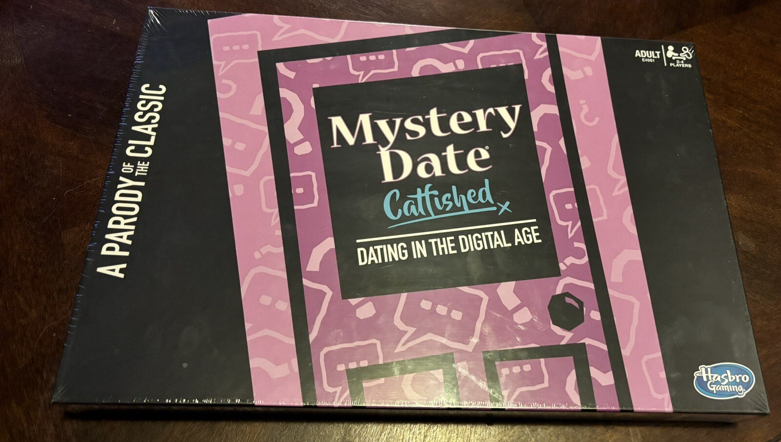 New Hasbro Mystery Date Catfished Dating In The Digital Age Board Game SEALED