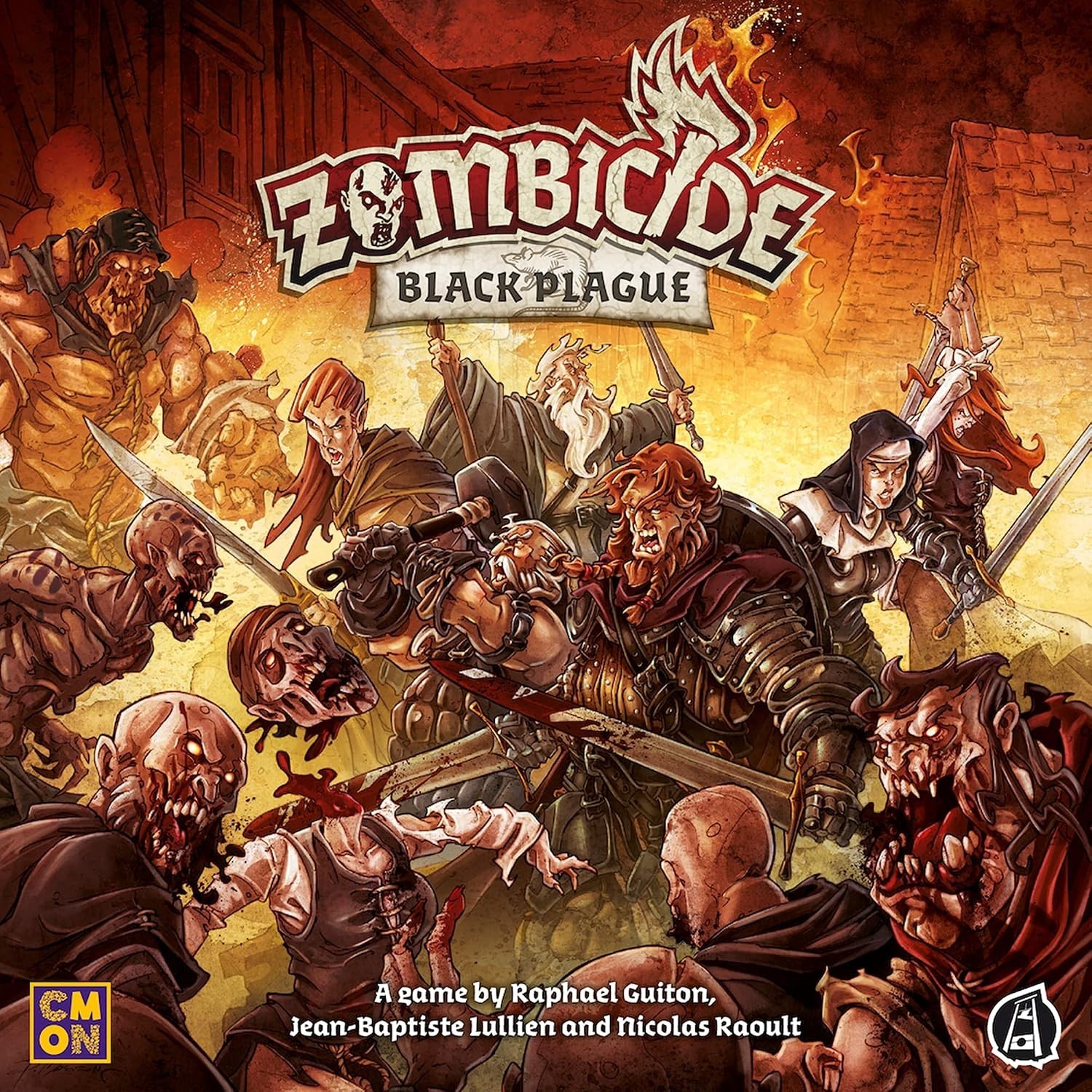 Zombicide Black Plague: Medieval Fantasy Zombie Board Game