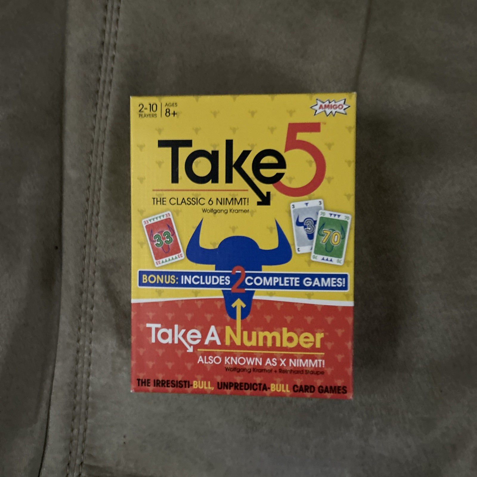 2019 Amigo “Take 5” & “Take A Number” Game – 6 X NIMMT