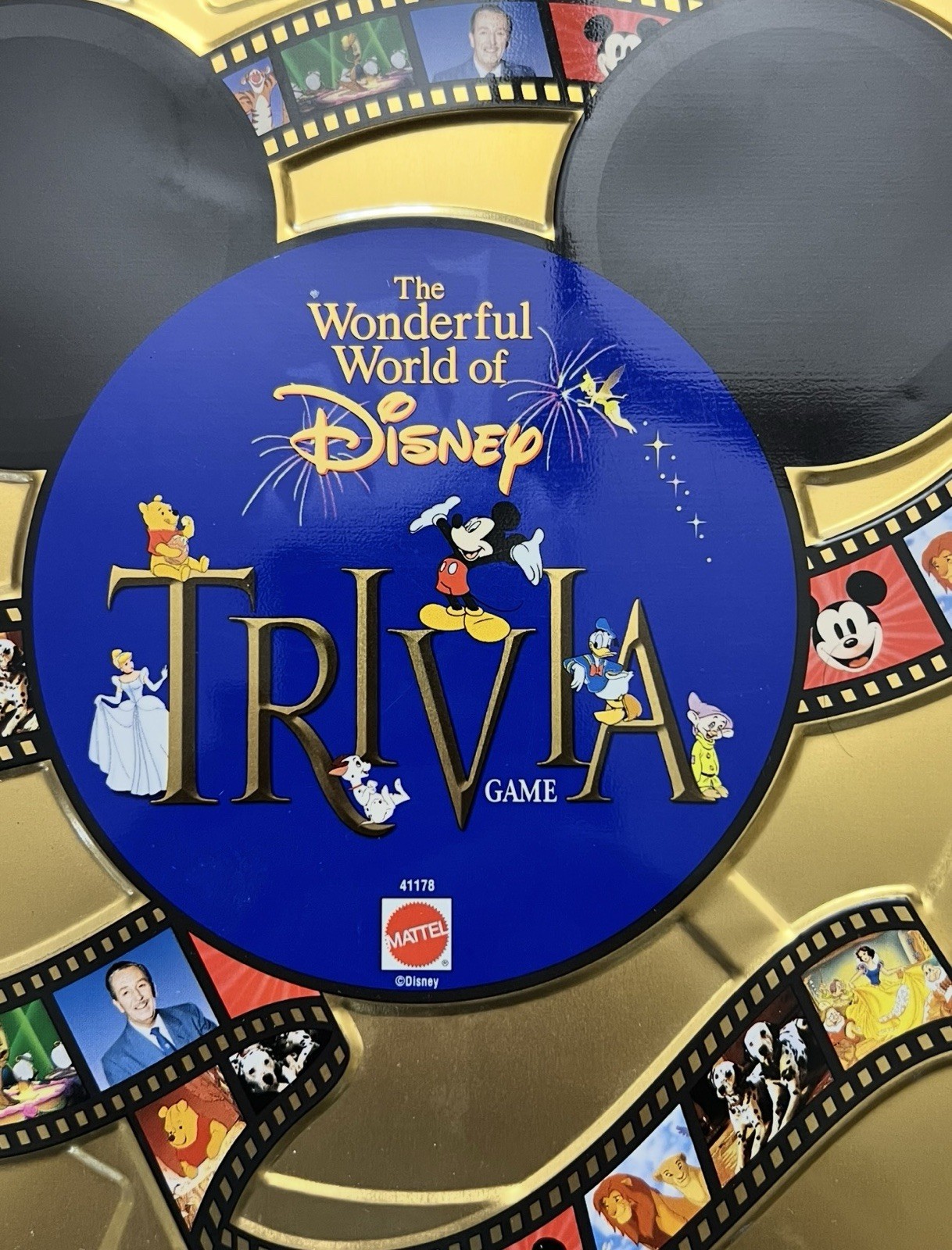 The Wonderful World Of Disney Trivia Board Game Complete