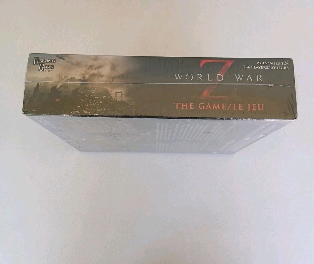World War Z Board Game/Le Jeu 2013 Sealed Rare English/French Edition