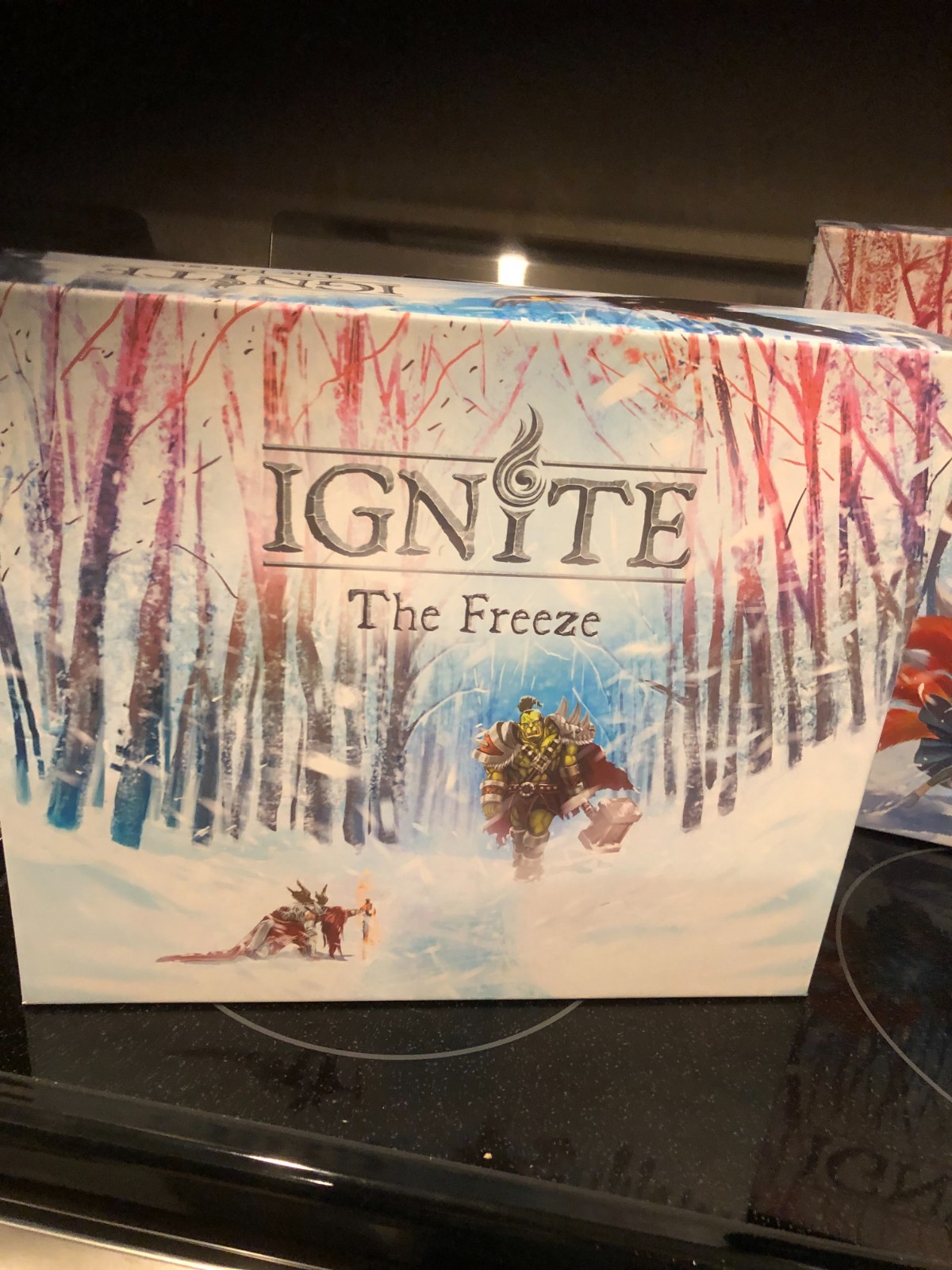 “IGNITE” Board Game Including “The Freeze” & “A New Enemy” Expansions EUC