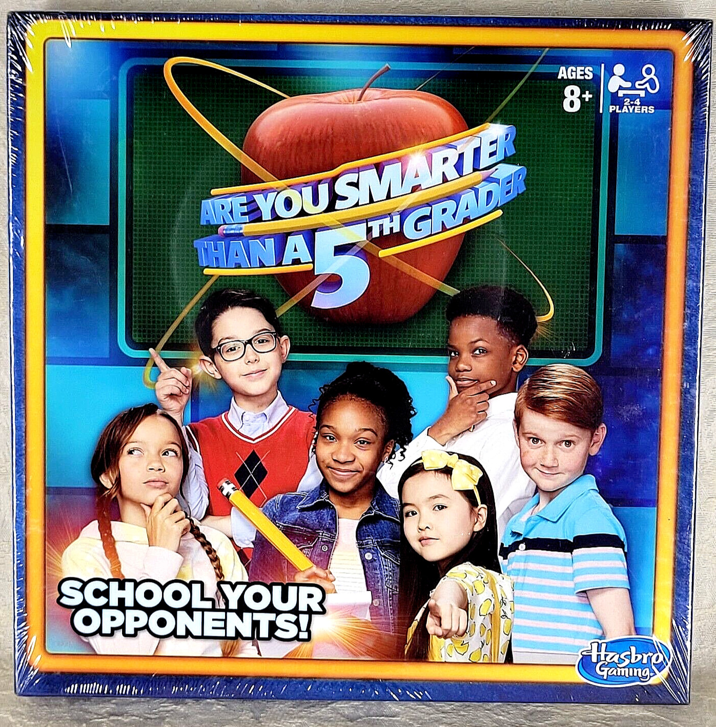 Are You Smarter Than a 5th Grader Board Game Hasbro Kids Ages 8 & Up Trivia New
