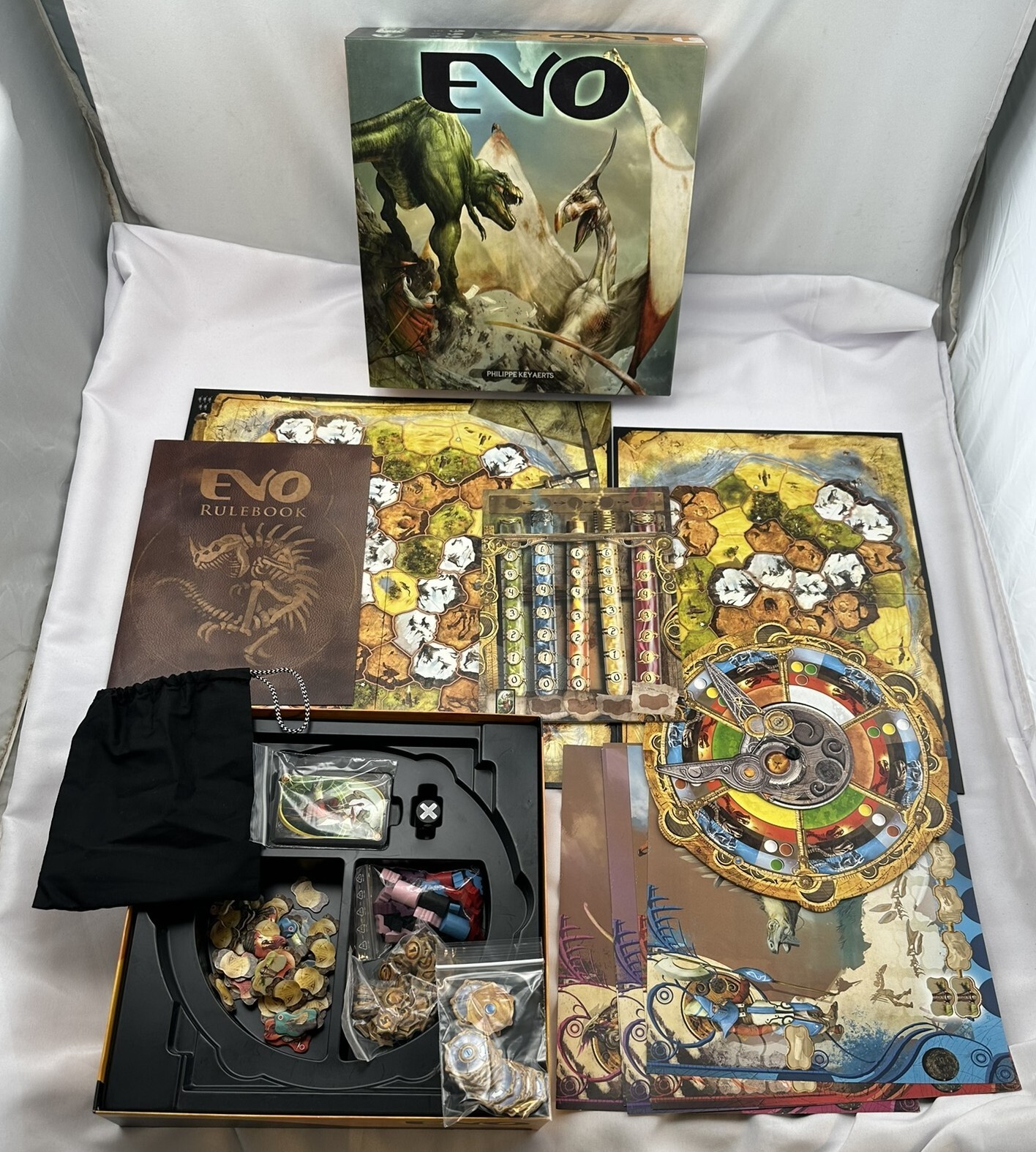 2011 Evo (Second Edition) Game by Asmodee Complete in Great Condition FREE SHIP