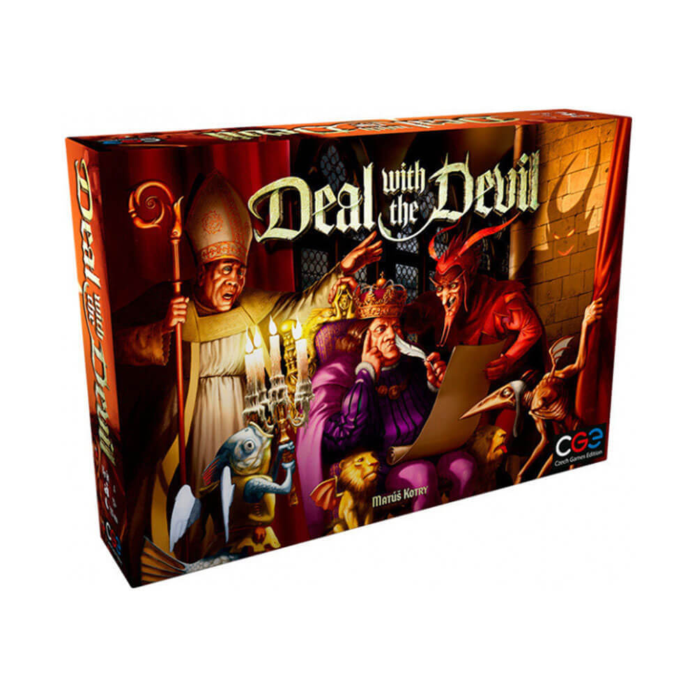 Czech Games Edition Deal with the Devil for 4 Players Ages 14 Years and Up