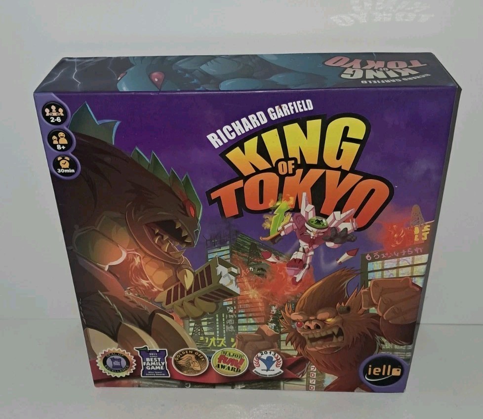 King of Tokyo Board Game Complete – GigaMonster – Richard Garfield