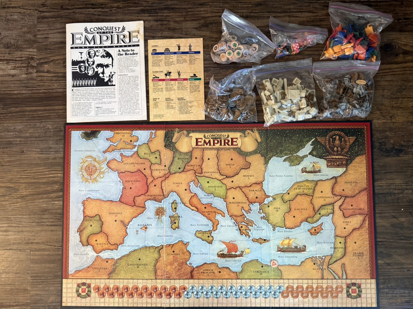 Fortress America MB Gamemaster (plus Axis/Allies & Conquest of Empire)