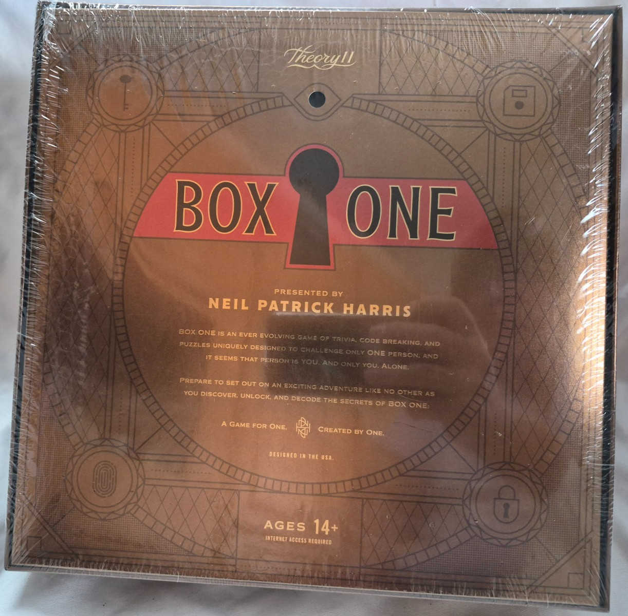 Box One Presented By Neil Patrick Harris Game Theory 11 New Sealed Package