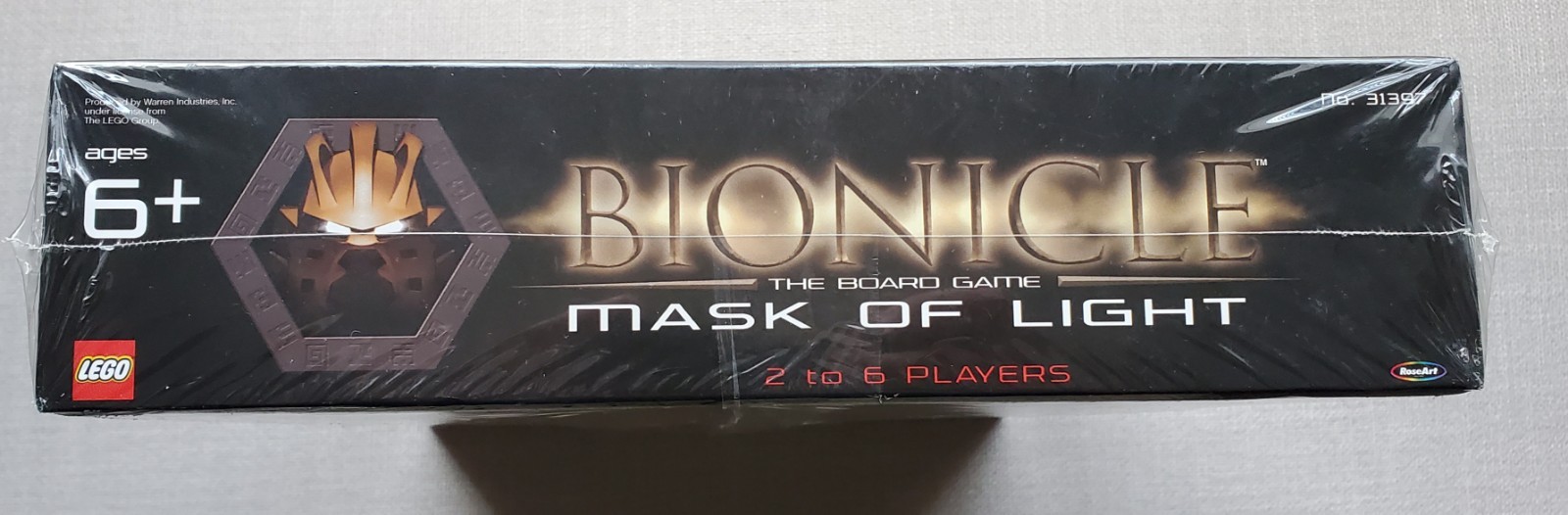 31397 LEGO Bionicle Mask of Light Board Game 2-6 Players Ages 6+ 2003 Sealed