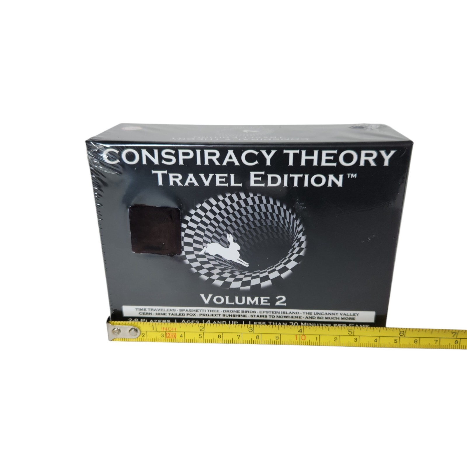Conspiracy Theory Travel Edition Volume 2 ~ Age 14+ 2-8 Players 30 Min Per Game