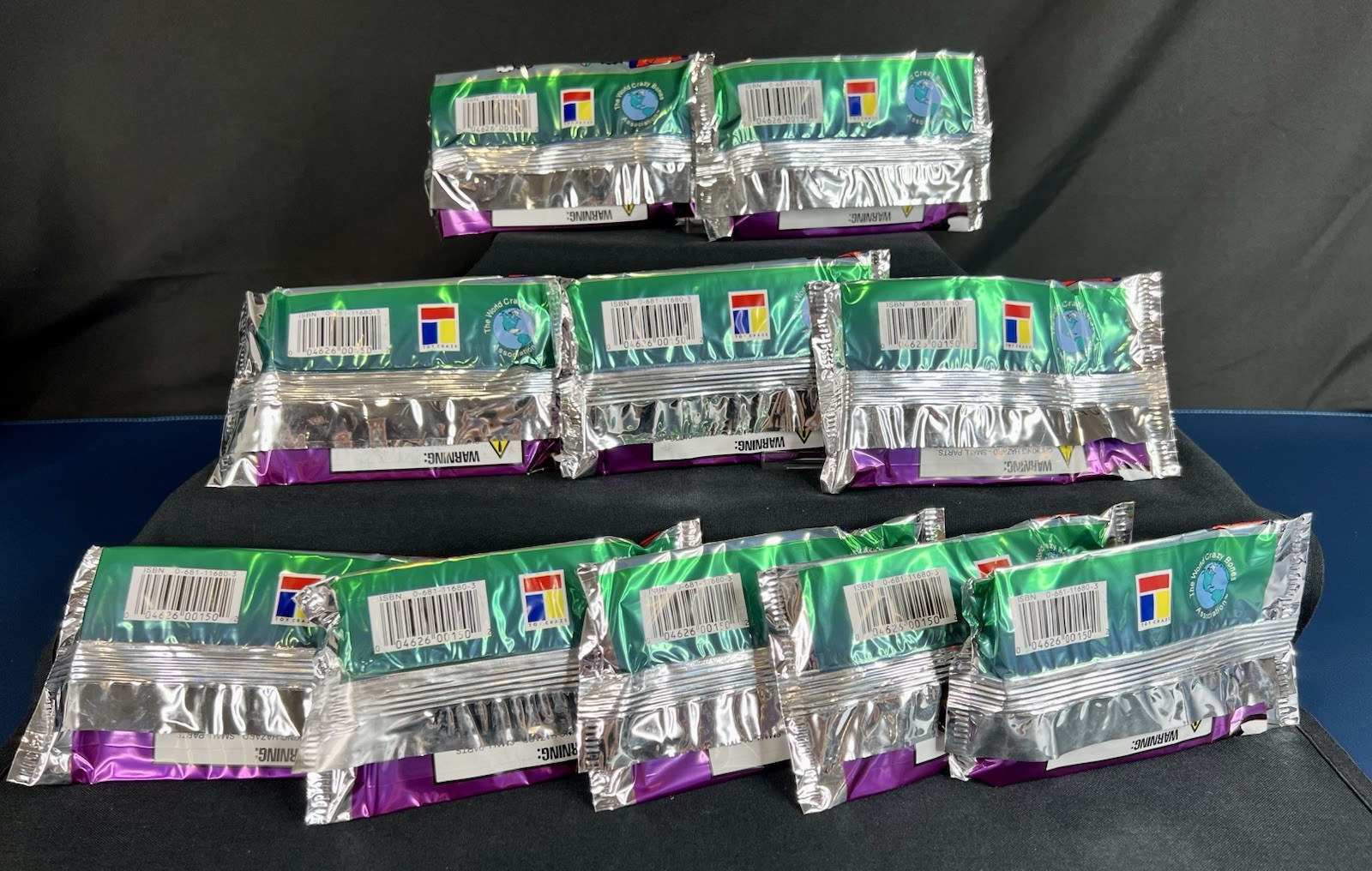 10 NEW SEALED PACKS GOGOS CRAZY BONES ORIGINAL “SPORTS” VERSION ~ 40 BONES ~