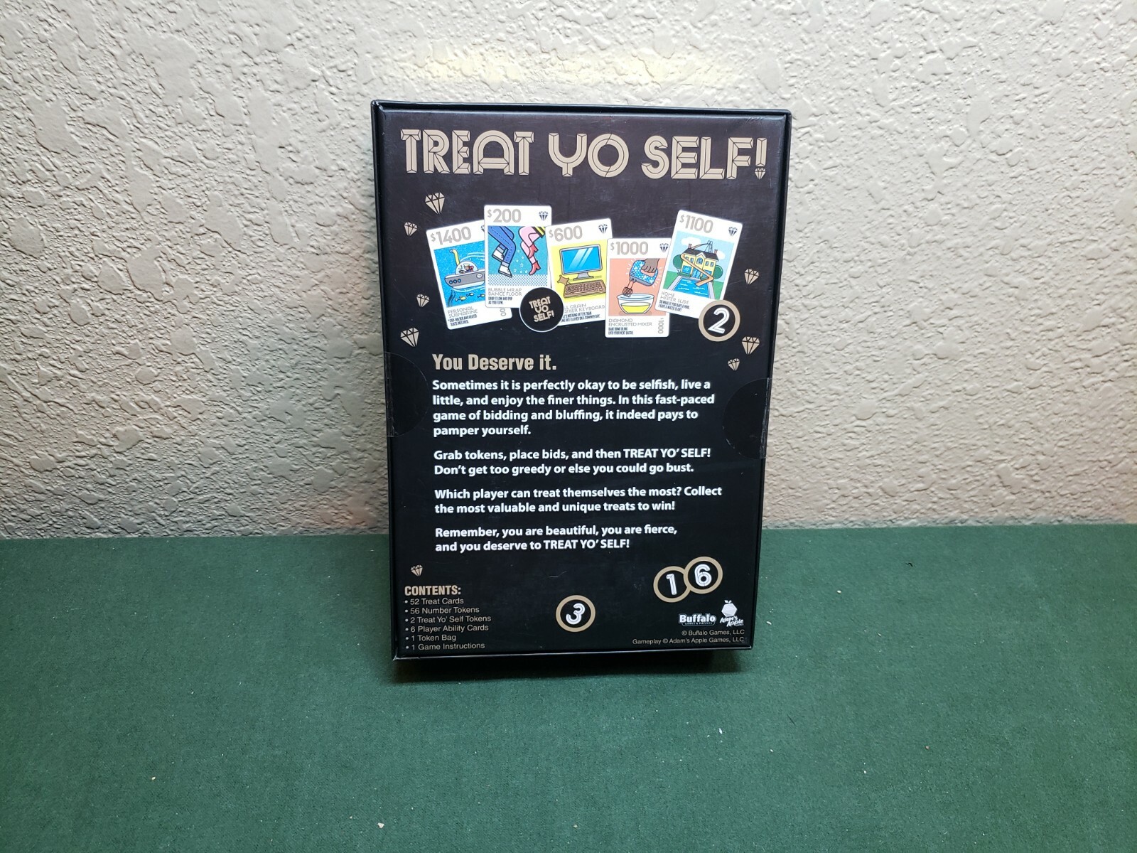 TREAT YO Self – The Board game About The Finer Things Bling New Bidding Game