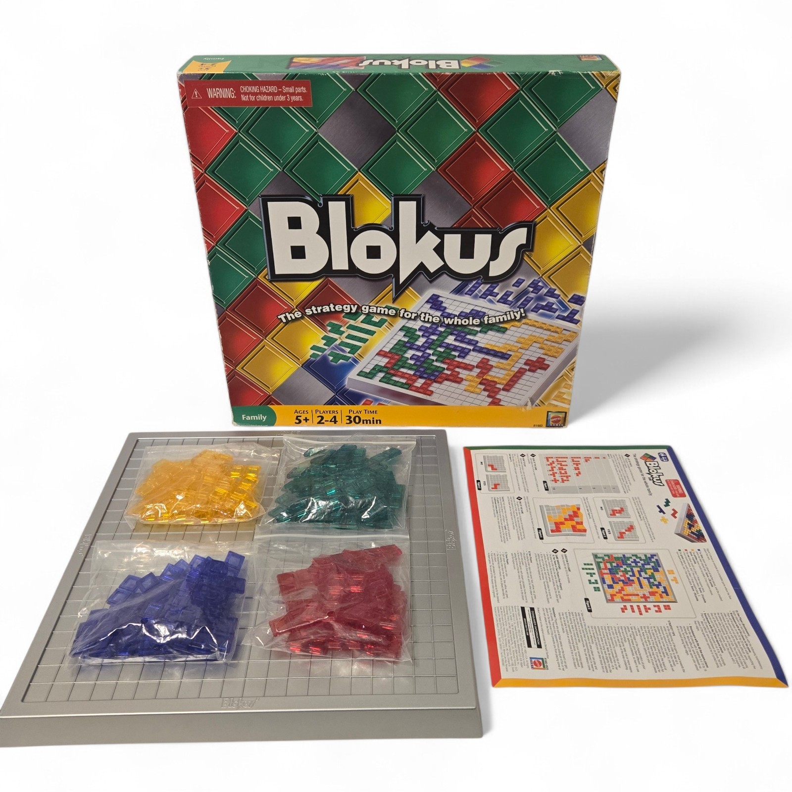 Blokus Strategy Game Educational Insights Large Version **COMPLETE**