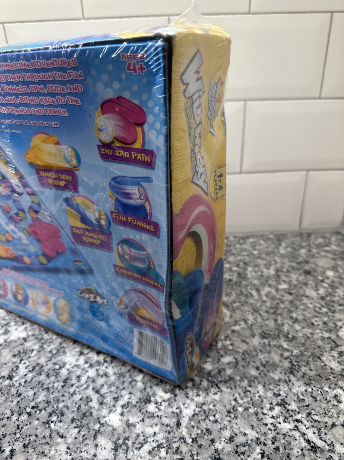 Zhu Zhu Pets 2010 Wild Wacky Hamster Board Game Craz-Z-Art – Near COMPLETE RARE