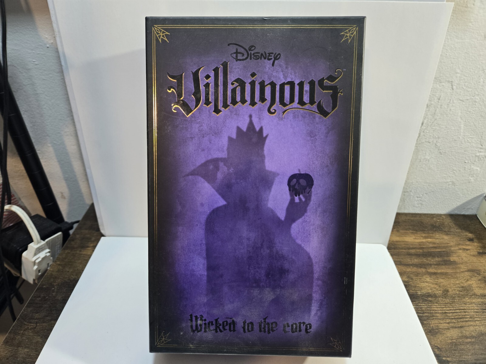 Disney Villainous Wicked to The Core Game Open Box Complete