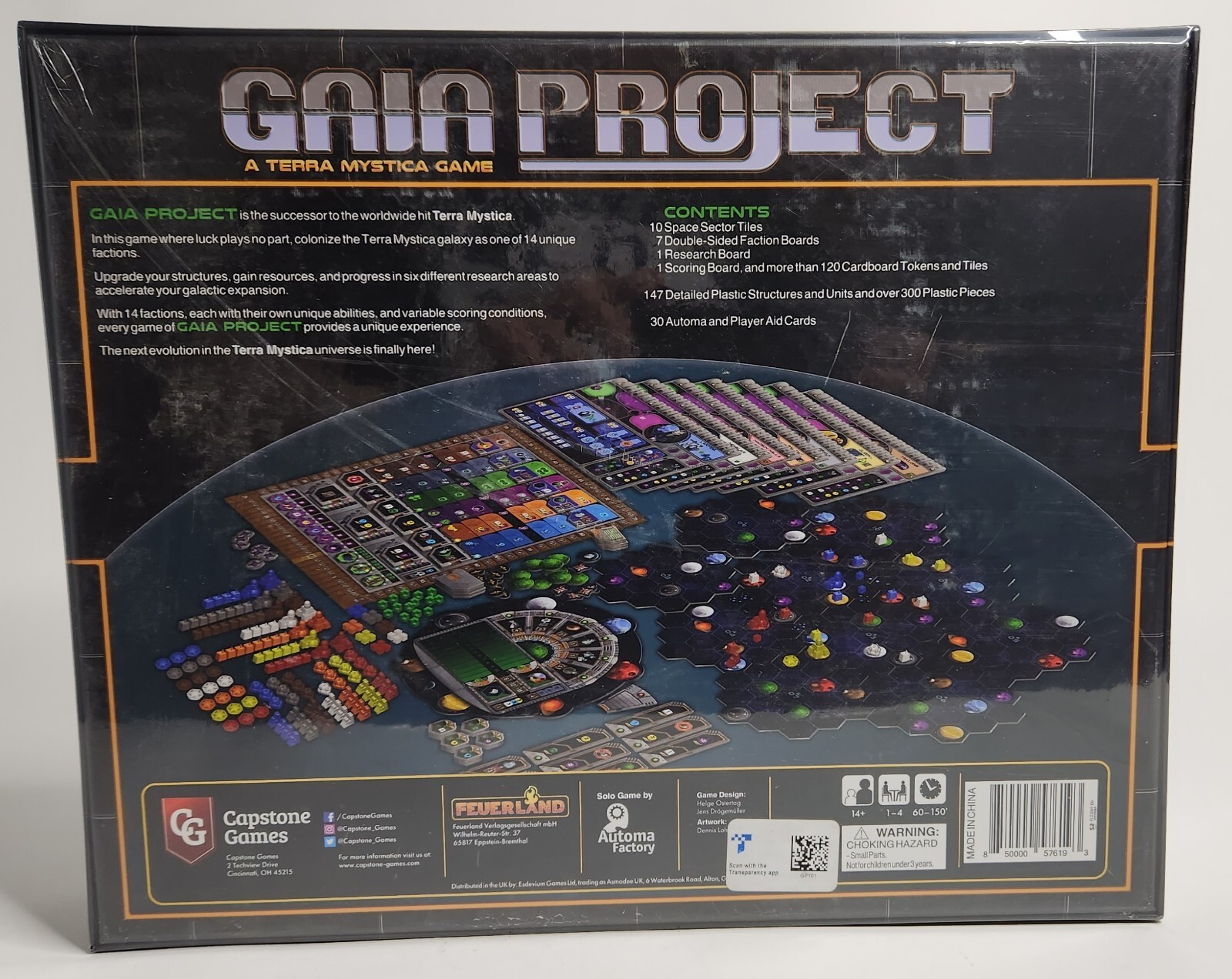 Gaia Project boardgame by Capstone Games SEALED