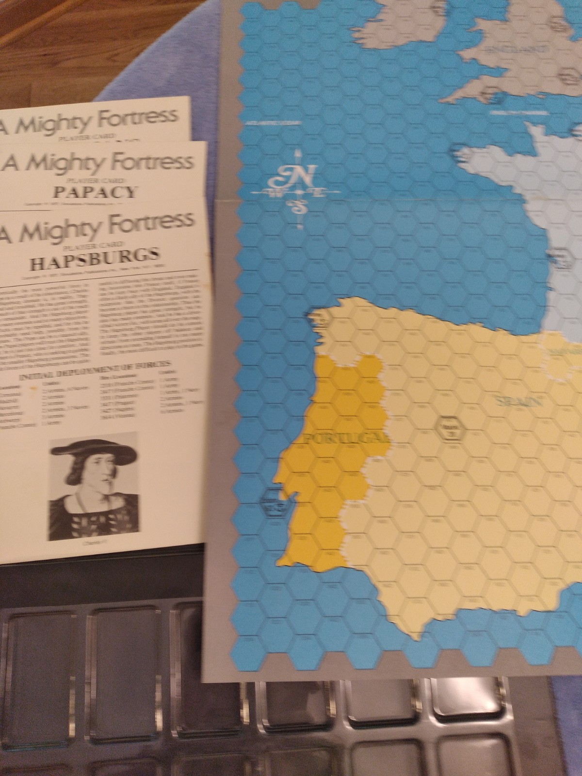 SPI Wargame Mighty Fortress, Complete