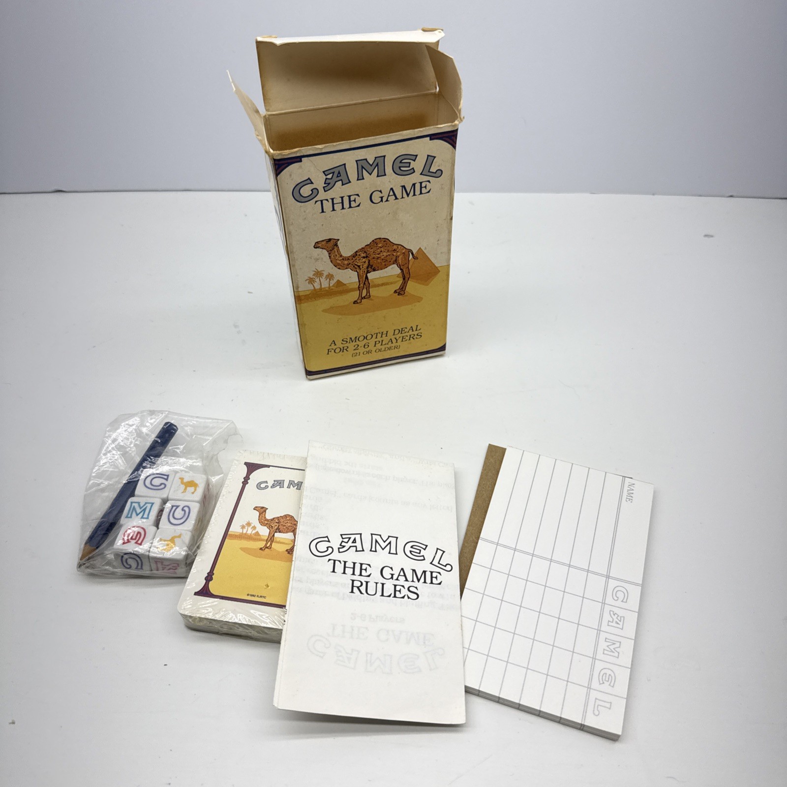 Vintage CAMEL the Game – 1992 RJRTC