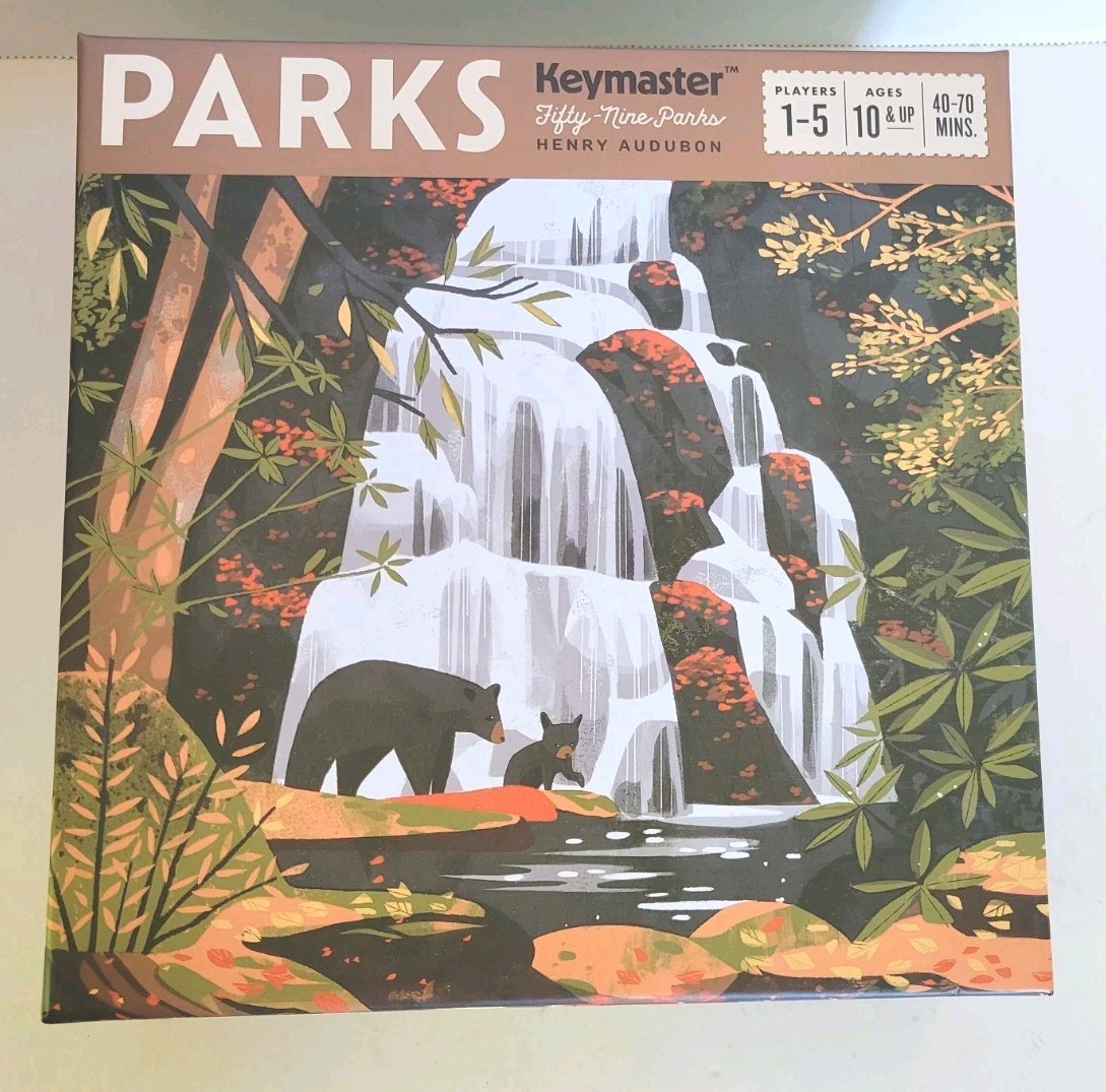 PARKS Keymaster Games Board Game 1st Edition First Complete Excellent KYM0501