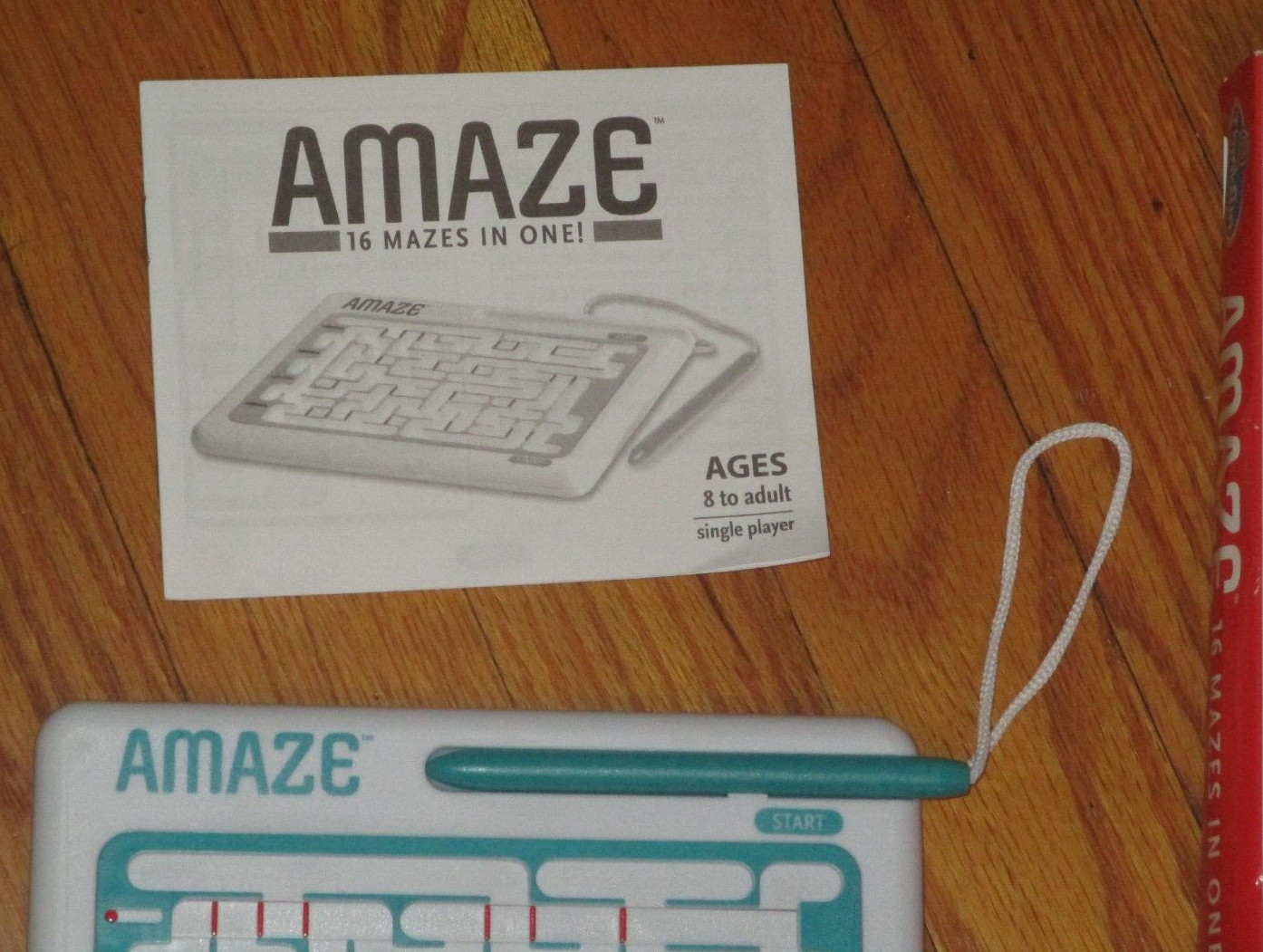 Thinkfun Amaze 16 Mazes in One Changes Every Time All Ages Game W/ Instructions