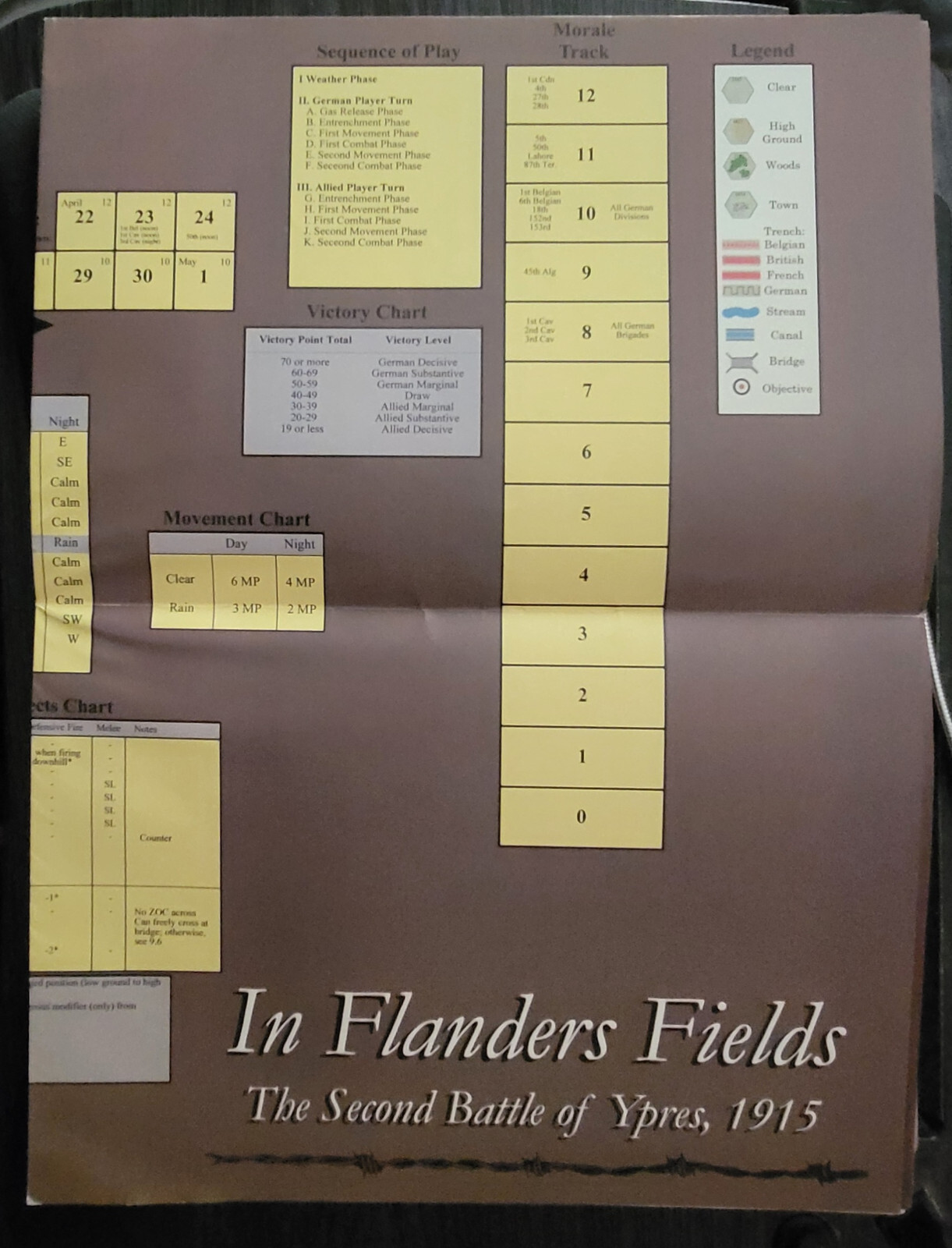 Moments in History In Flanders Fields Map Only (bD)