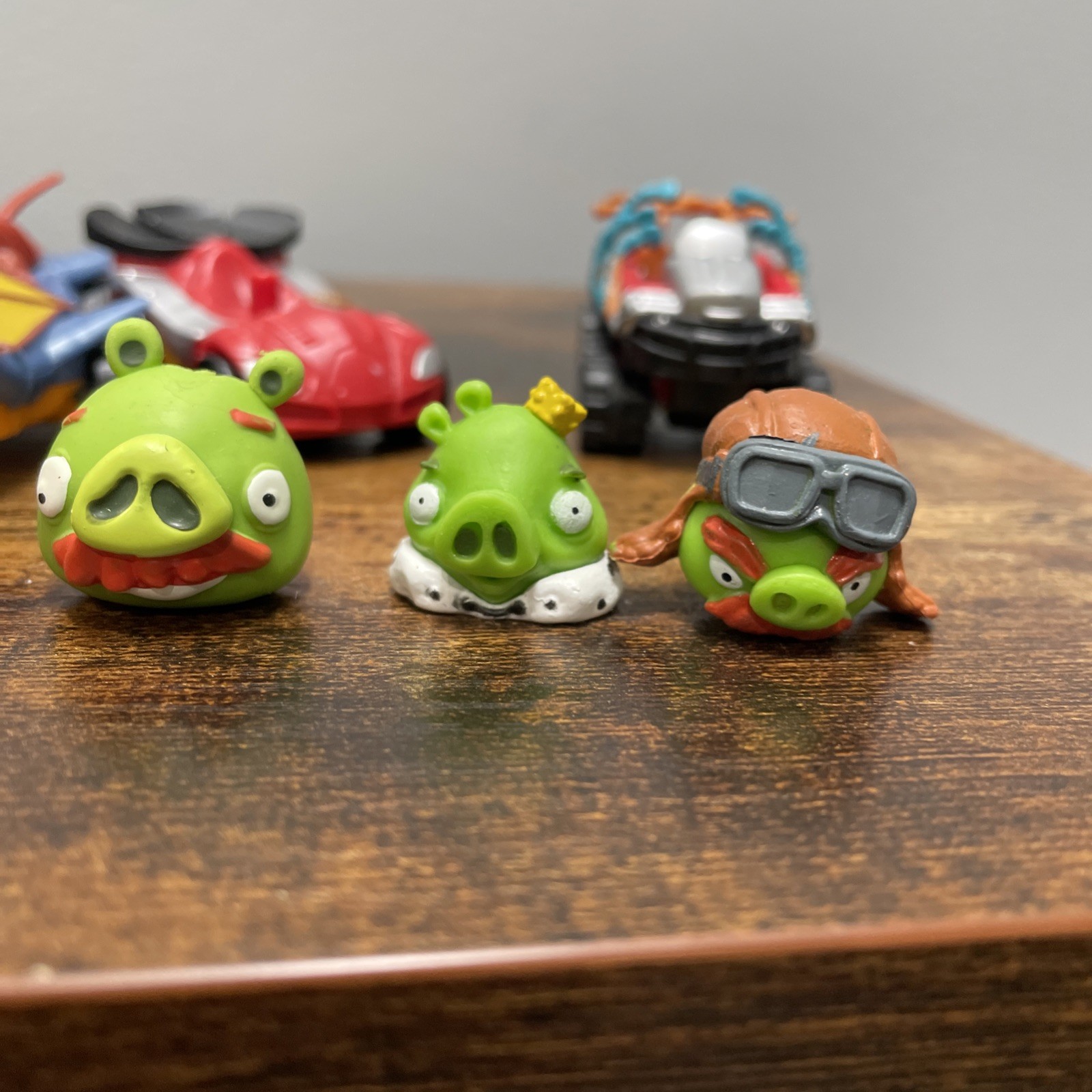 Angry Birds Go Jenga Game Terence Bubbles Chuck Kart Racer Lot Removable Heads