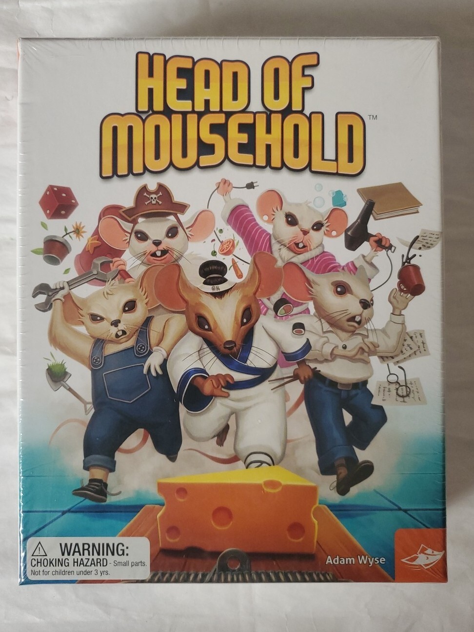 New FoxMind Games Head of Mousehold – 2-5 players – Ages 8+