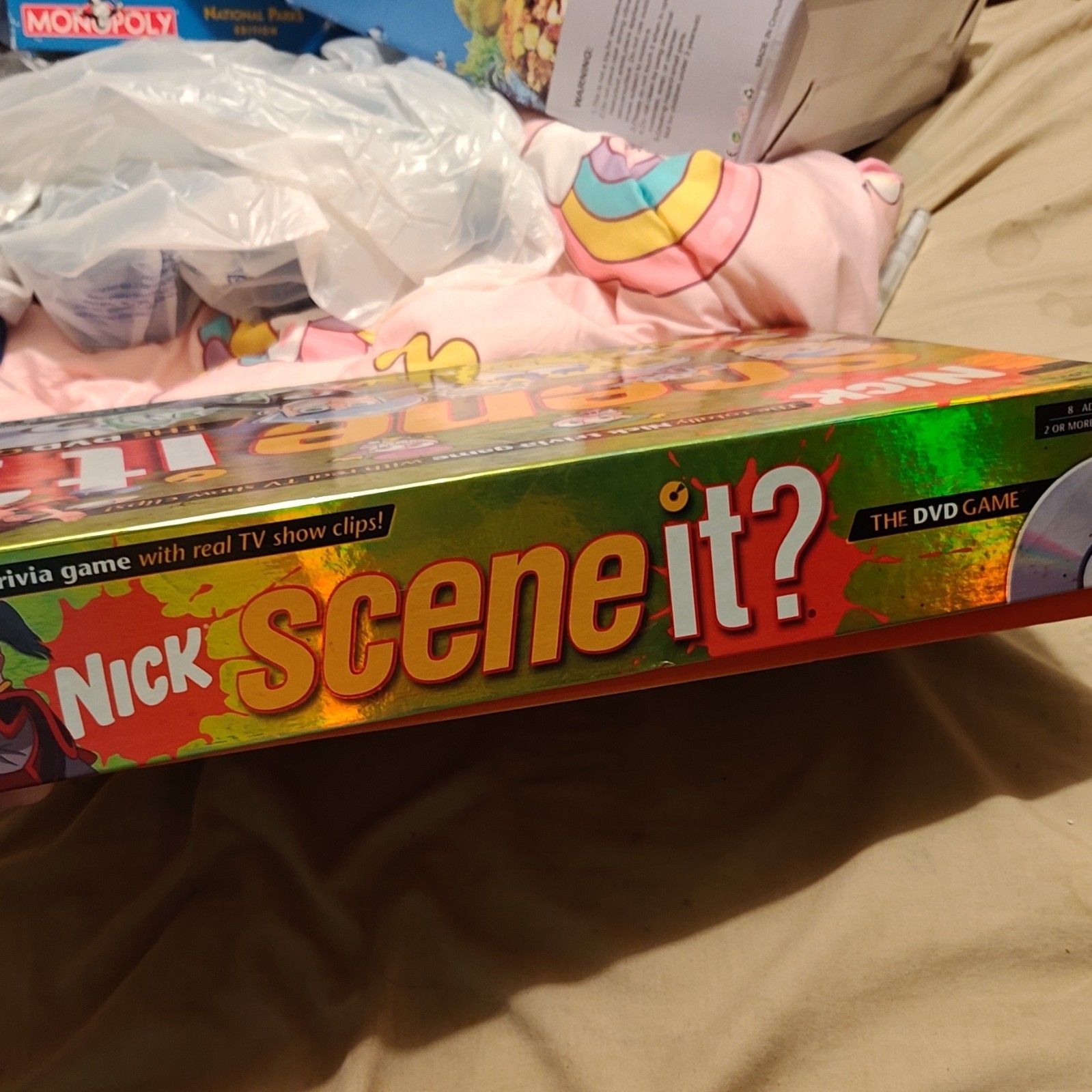 Screenlife Nick Scene It? DVD Trivia Game Complete, 2+ Players (2006)