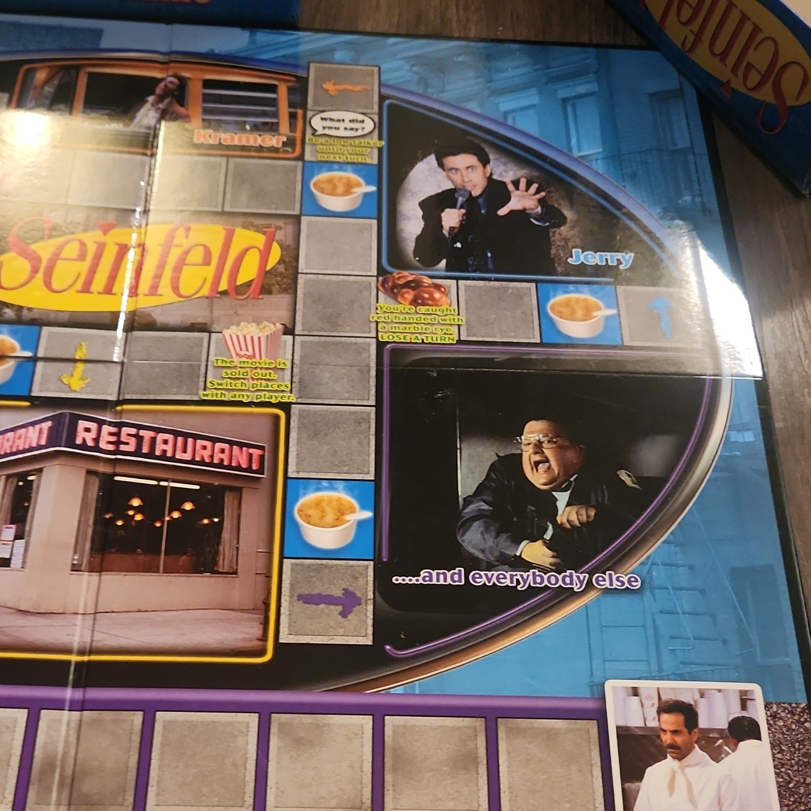 Pressman Seinfeld Trivia Game, Collectible, Custom Board, 2 Players, Adult, 2009