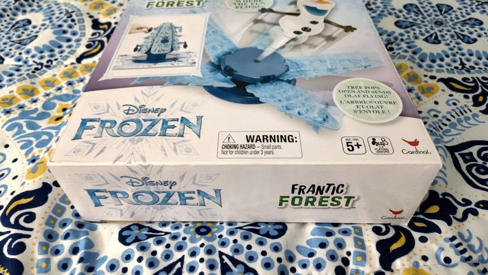 Disney Frozen Frantic Forest Game By Cardinal
