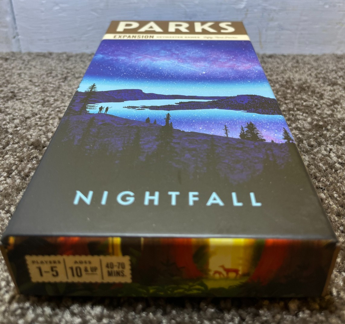 Keymaster Games: PARKS Board Game 1st Ed + Nightfall & Wildlife Expansions (NIS)