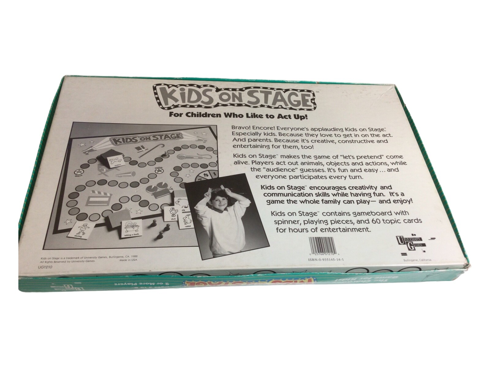 Kids On Stage Boardgame Charades Games for Kids