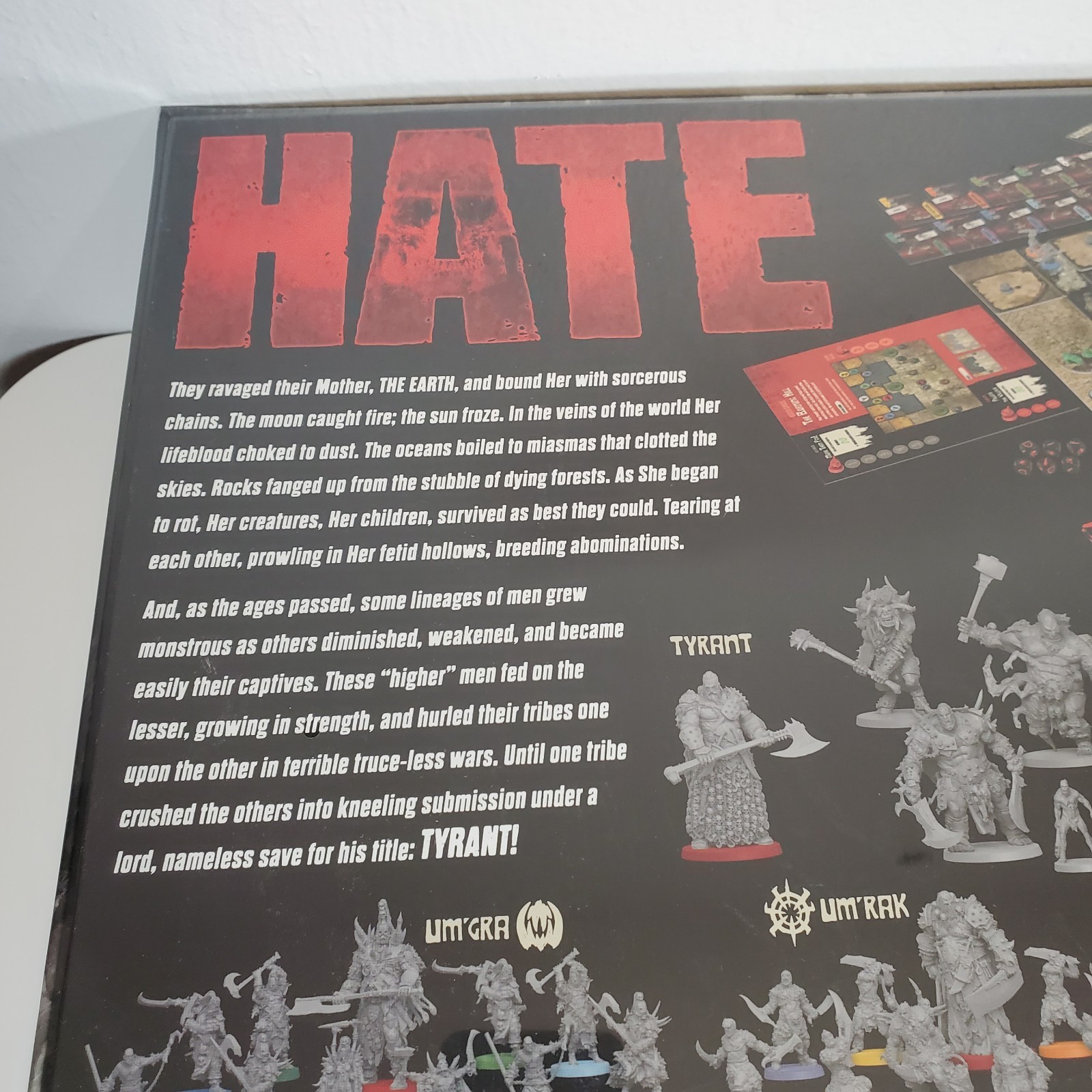 CMON Hate Core Starter Set Board Game Kickstarter Exclusive Adrian Smith New