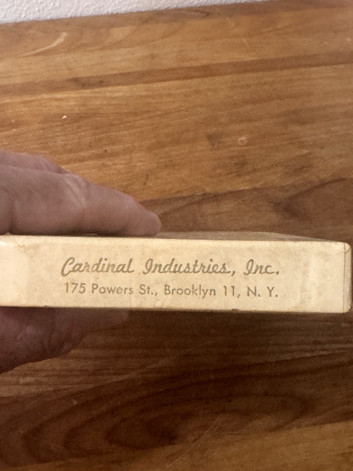 1940s Catalina Dominoes by Cardinal GREEN No. 500 With Original Box. Very Nice