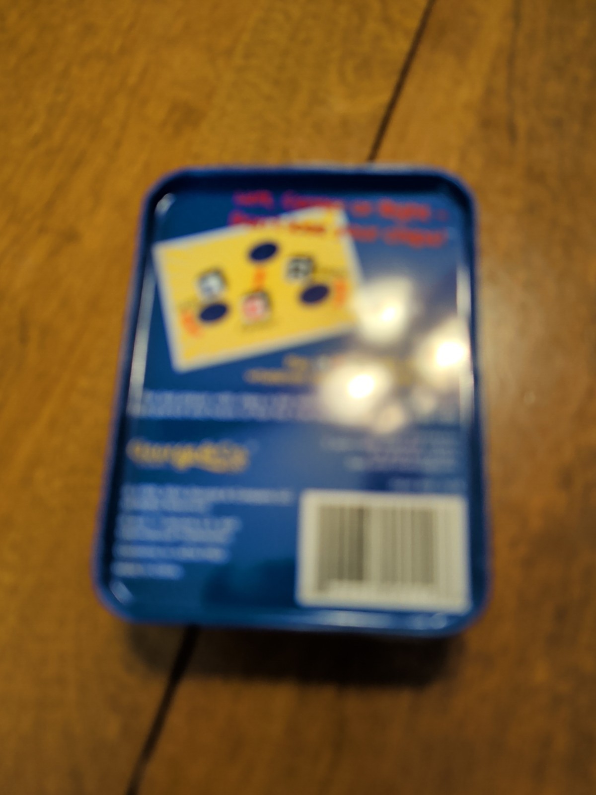 LCR® Left Center Right™ Dice Game – Blue Tin
