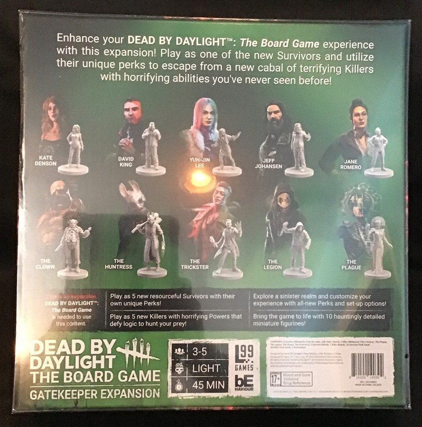 Dead By Daylight ~ The Board Game ~ Gatekeeper Expansion ~ New ~ OEJ