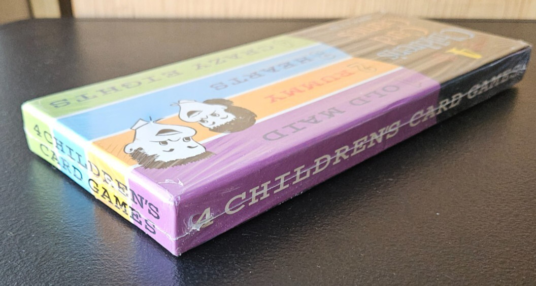 4 CHILDREN’S CARD GAMES. 2002 BINARY ARTS. EASY FUN FOR TRIPS. AGES 4 AND UP