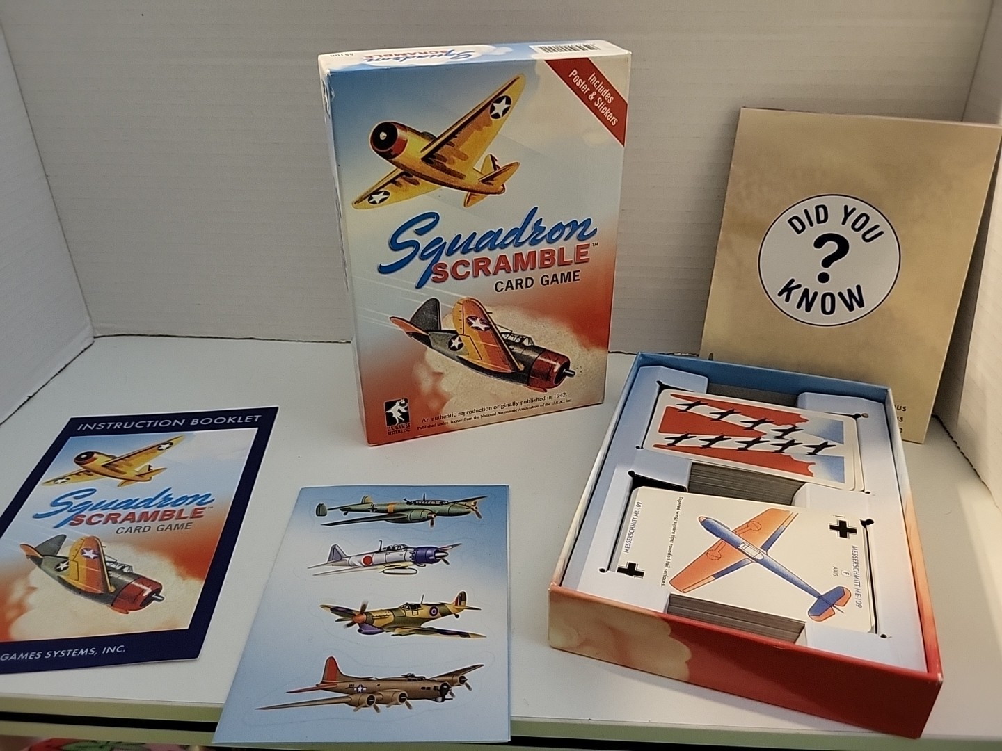 Squadron Scramble Card Game Complete