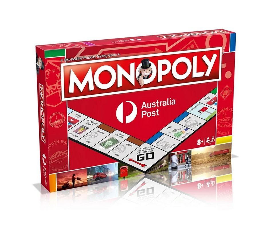 MONOPOLY Australia Post Edition Board Game Hasbro WM00866-EN3 Family NEW SEALED