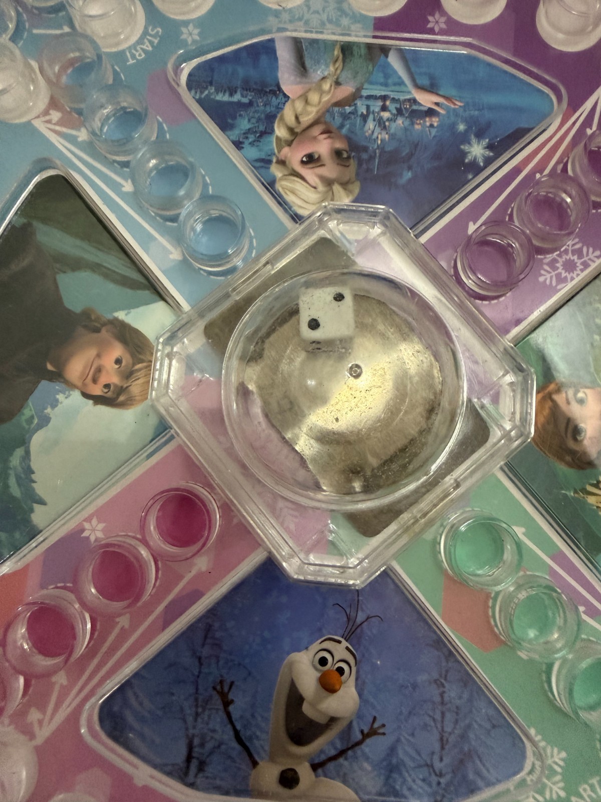 DISNEY FROZEN POP-O-MATIC TROUBLE 3-D GAME Olaf’s Ice Adventure Complete