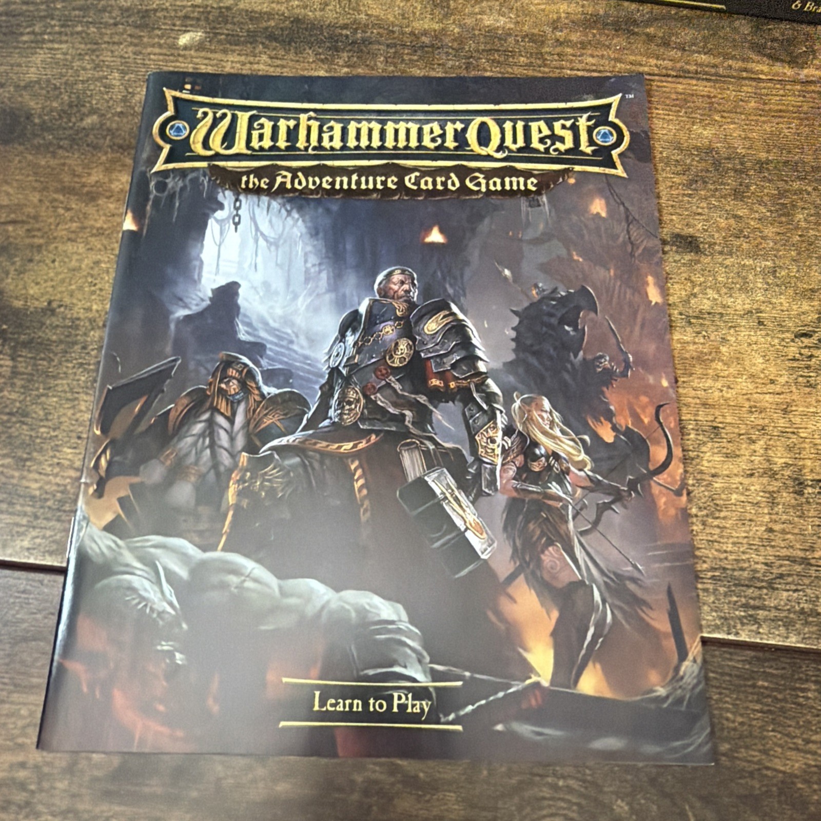 Warhammer Quest The Adventure Card Game Fantasy Flight Games 2015 Complete