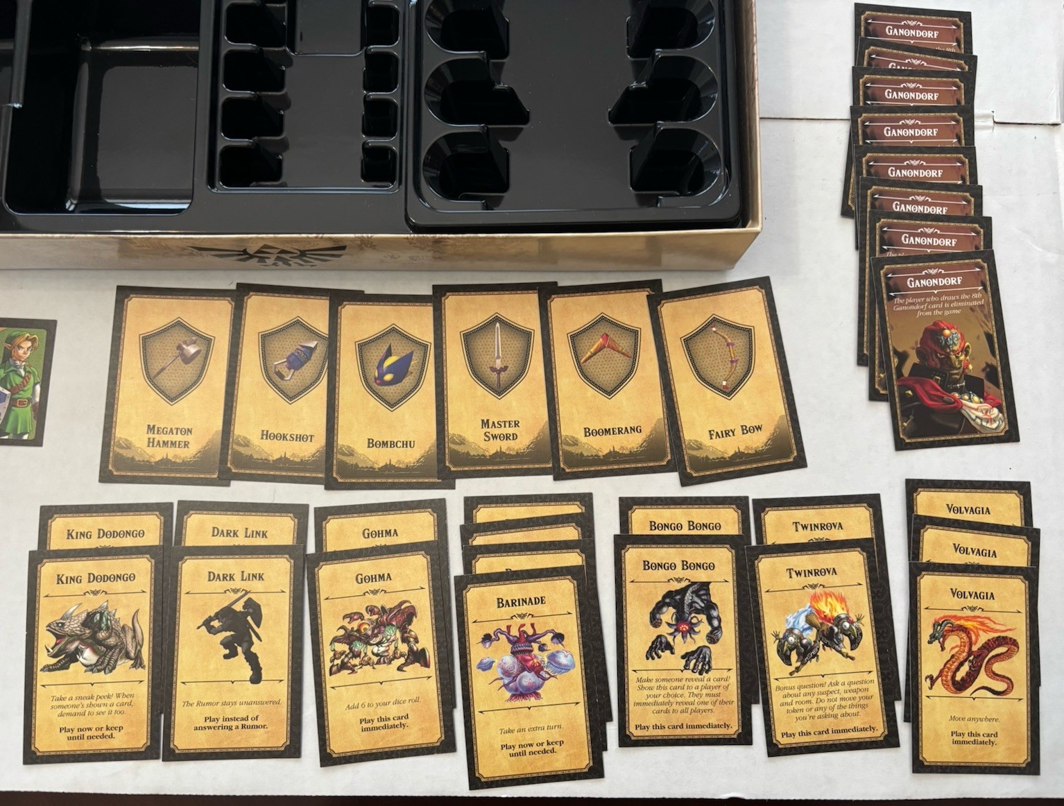 The Legend Of Zelda Collector’s Edition CLUE Board Game Complete