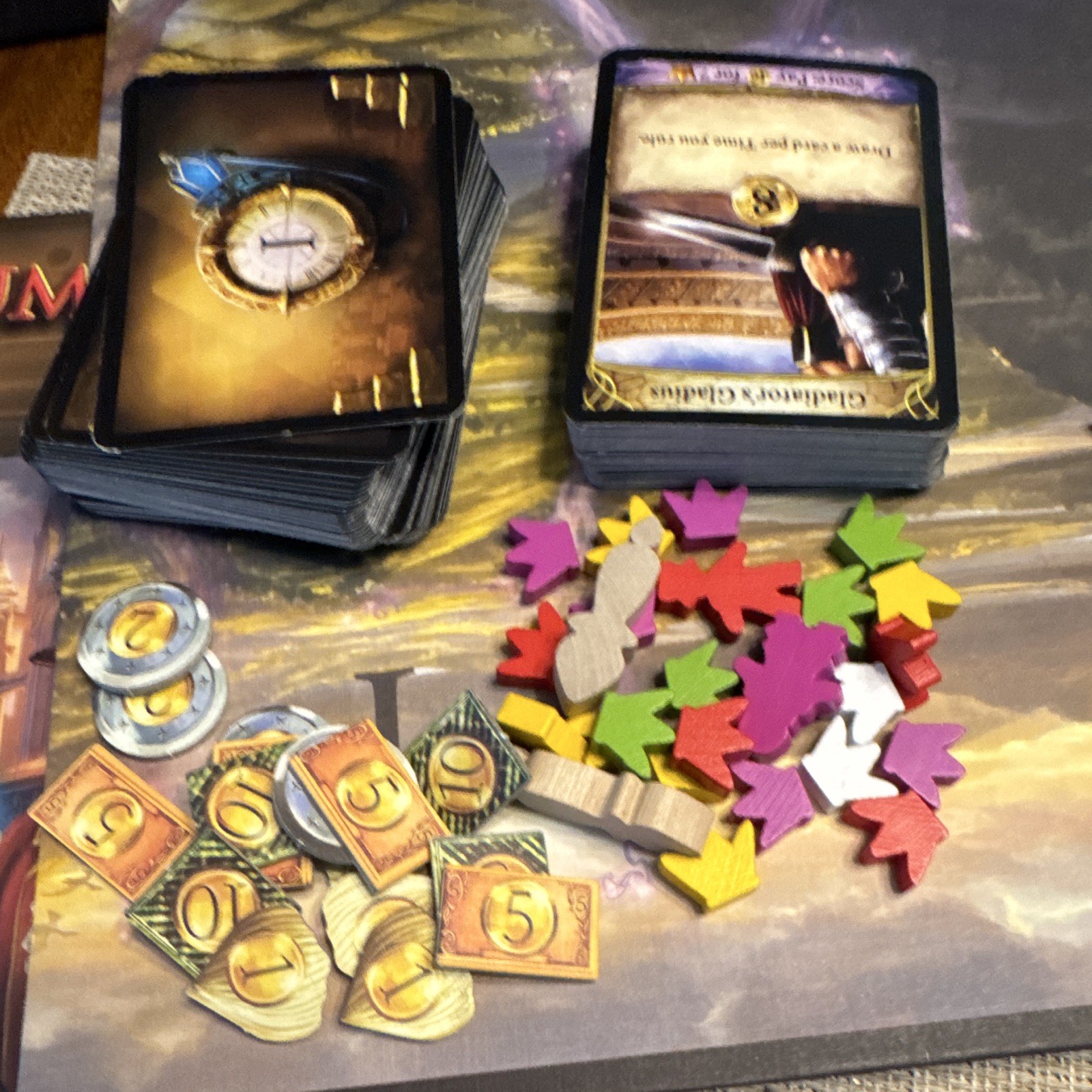 Rio Grande Games Temporum Strategy Board Game 2+ Players Ages 12+ 2005 RGG503