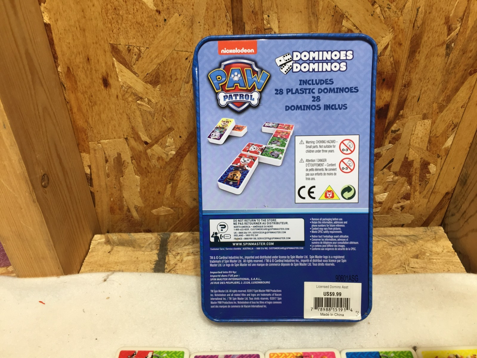 Paw Patrol Dominoes Set MISSING 1
