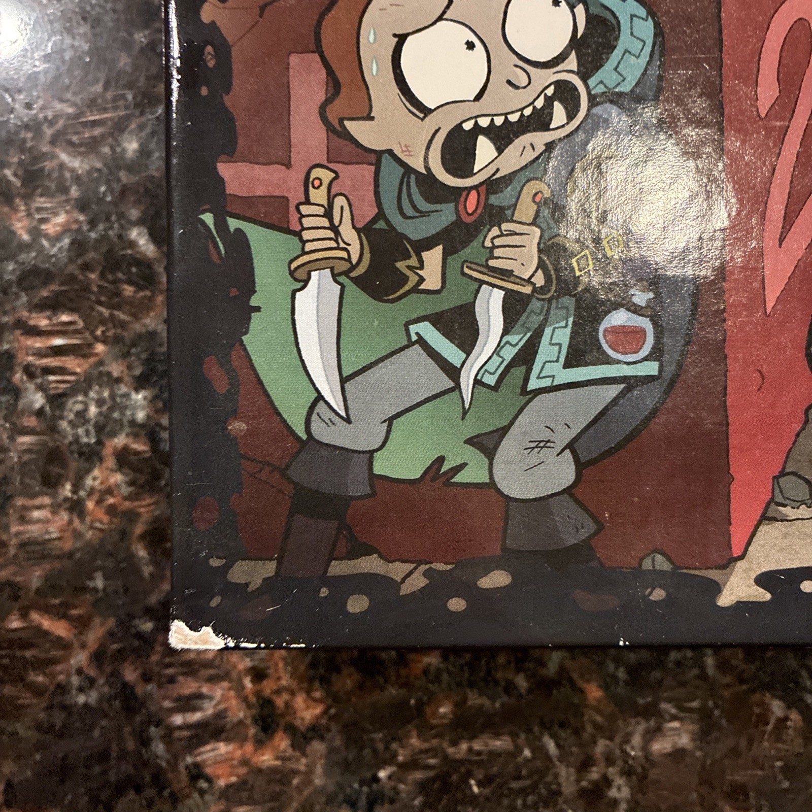 Dungeons And Dragons VS Rick And Morty D&D Tabletop Role Playing Game *No Dice