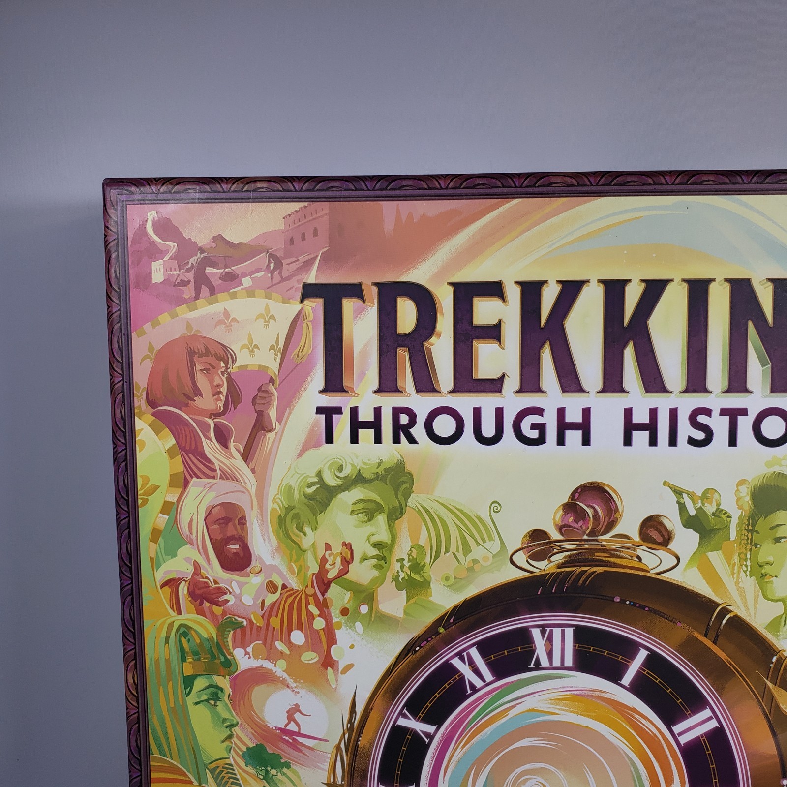 Trekking Through History board game excellent condition complete