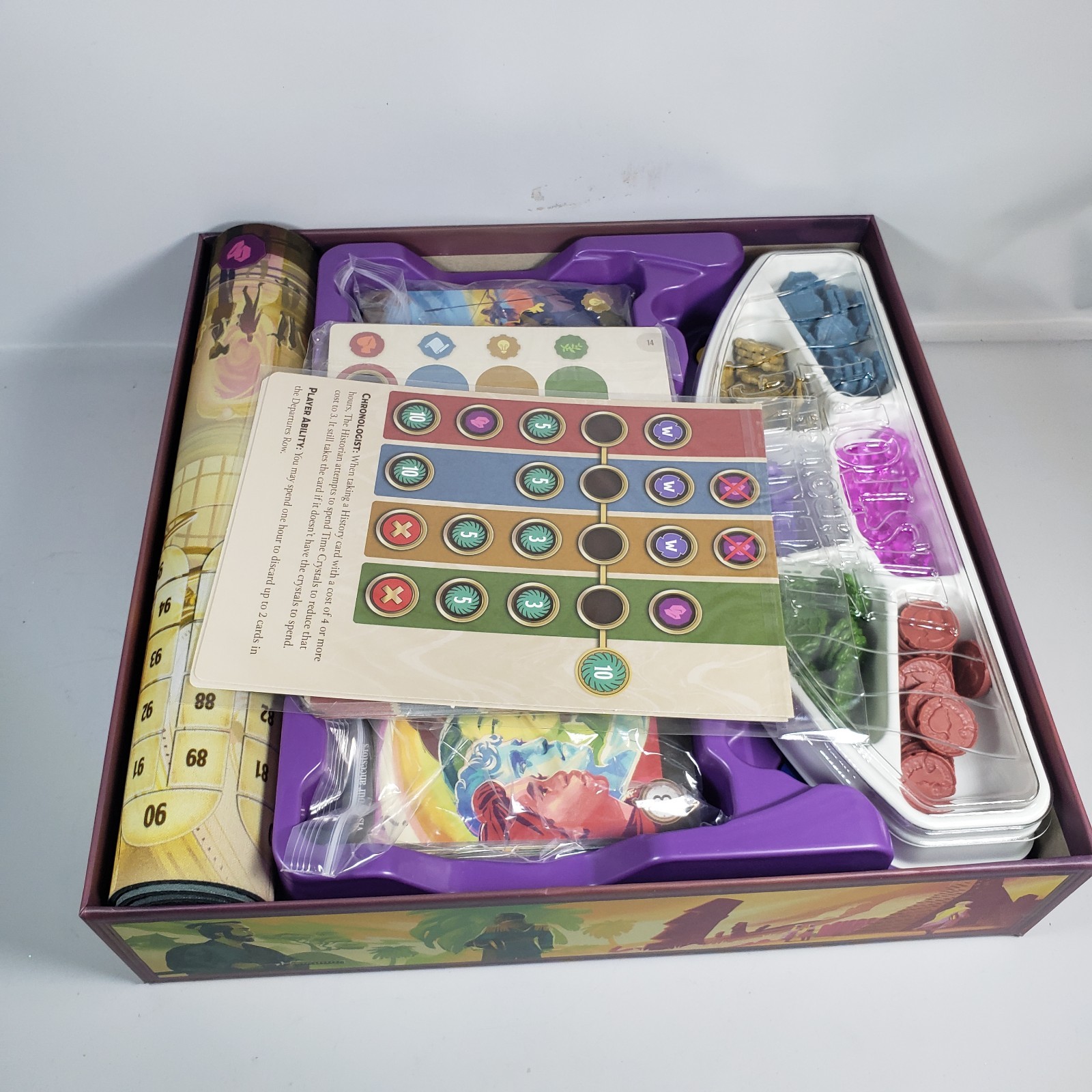 Trekking Through History board game excellent condition complete