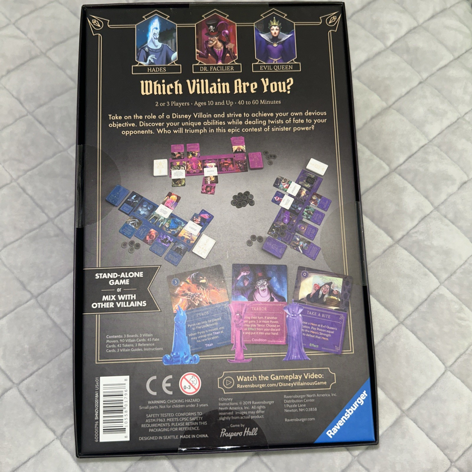 Disney Villainous Wicked to The Core Board Game 810558017968