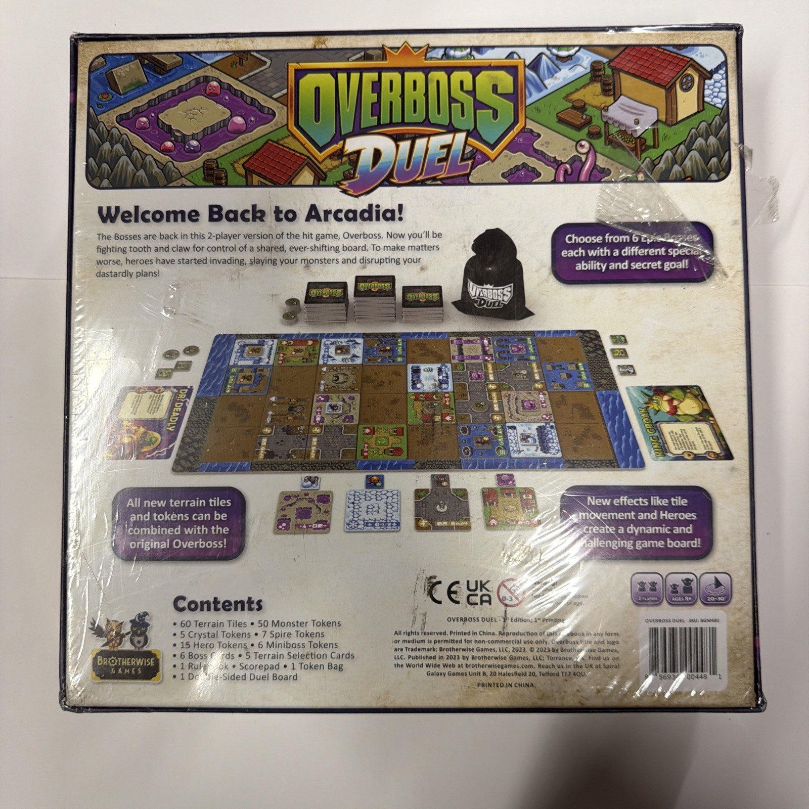 Overboss Duel | Fast-Paced Drafting Game – Brotherwise Games- Brand New!