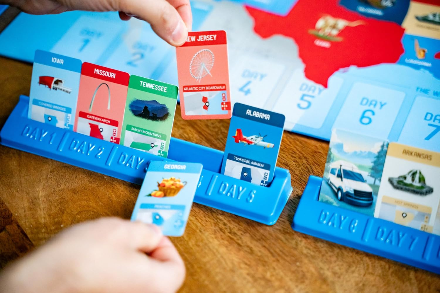 10 Days in the USA | Family Road Trip Board Game for All Ages | Designed by Alan